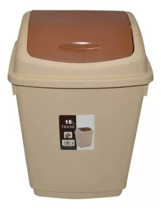 Basurero Papelero Oficina Cocina 50 Litros con Tapa - imagen 2