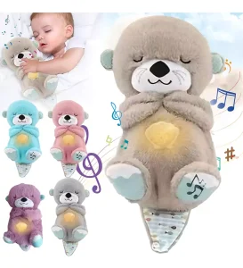 Nutria Peluche Que Respira y Tranquiliza Sonido Anti Estrés Nutria - imagen 2