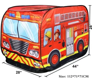 Carpa Infantil de Camión de Bomberos - imagen 2