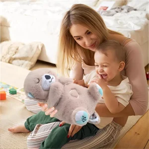 Nutria Peluche Que Respira y Tranquiliza Sonido Anti Estrés Nutria - imagen 4