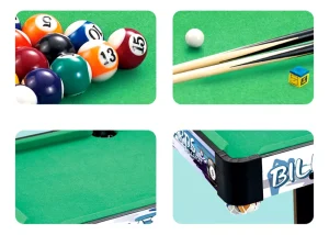 Mesa de Billar nara Niños Mesa Pool Juego Madera - imagen 4
