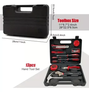 Kit de Herramientas Manuales para el Hogar de 13 Piezas - imagen 4