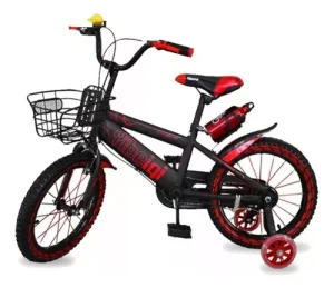Bicicleta Aro 12 Infantil Niños con Canasto y Filtro de Agua - imagen 4