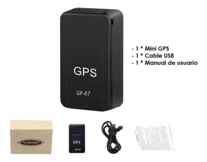Mini GPS Localizador GPS Portátil Rastreador Recarga - imagen 2