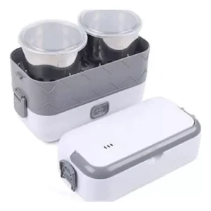 Lonchera Eléctrica Porta Comida Cocina a Vapor Calentador - imagen 7