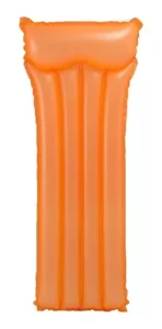 Cama Inflable para Piscina Material Resistente Naranja