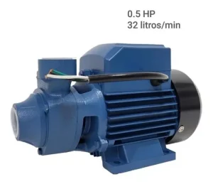 Bomba Eléctrica Periferica P/agua 1/2 HP - 375w - Bobina 100%