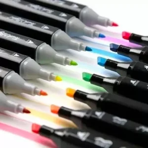 Marcadores Touchfive 80 Lápices Colores Profesional Colores - imagen 3