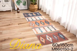 Alfombra Pasillera Estilo etnico Medidas 60x150 CM - Angeles del Hogar Chile