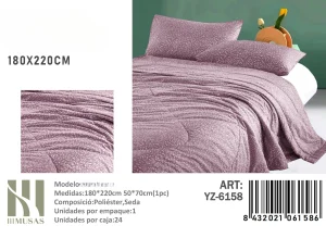 Plumón con diseño plaza y media medidas 180x220 cm YZ-6158