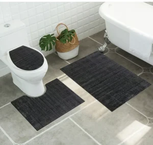 Set alfombras de Baño con diseños 3 piezas Diseño 4 - imagen 2