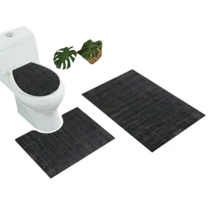 Set alfombras de Baño con diseños 3 piezas Diseño 4
