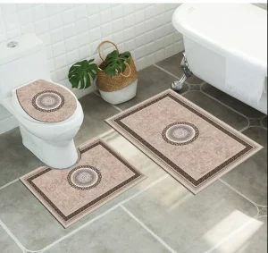 Set alfombras de Baño con diseños 3 piezas Diseño 10 - imagen 2
