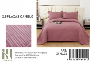 Cubrecama Quilt de Verano King Texturizado XY-6121