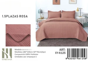 Cubrecama Quilt de Verano Plaza y media Cuadrille XY-6123 - Angeles del Hogar Chile