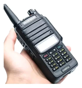 Radio Walkie Talkie Baofeng Uv9r Plus 1 Color Negro - imagen 3