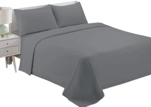 Juego Sábana Polar color Gris