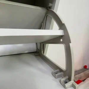 Mueble Zapatero Organizador Estante para Zapatos Blanco 115X100X17 - Angeles del Hogar Chile