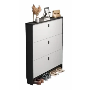 Mueble Zapatero Organizador Estante para Zapatos Blanco 115X100X17 - Angeles del Hogar Chile