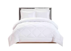 Plumon Nordico de Seda Plaza y Media 200X230Cm Color Blanco - Angeles del Hogar Chile