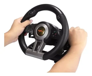 Volante Timon para Juegos 3 por 1 Palanca Pedales Pxn V3 Pro Negro - imagen 3