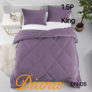Cobertor de Invierno Plush con Chiporro color Lila