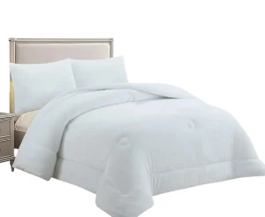 Cobertor de Invierno Plush Liso Color Blanco