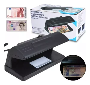 Detector Billetes Falsos Luz Ultravioleta Linterna Luz LED