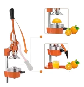Exprimidor de Naranja Saca Jugos Acero Inoxidable - imagen 3