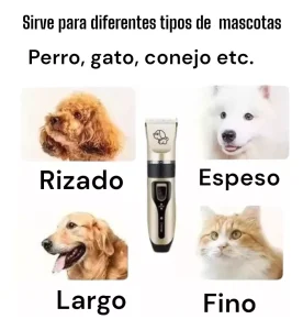 Máquina Afeitadora para Mascotas Recargable USB Durabilidad - imagen 3