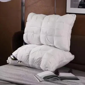 Pack Almohada Genérica Estándar Firme Micro Fibra Extra Suave Blanco Diseño 2 - imagen 2