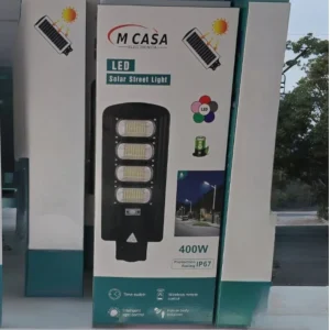 Foco Solar con Sensor de Movimiento LED de 400W - imagen 2