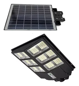 Foco LED Solar 600W Luminaria Panel Gran Angular - imagen 2