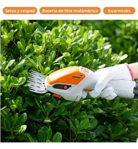 Podador Césped Arbustos Inalámbrico 2 en 1 Sl-0121 - imagen 2