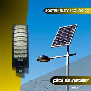Foco Solar 800W Potencia Máxima para Iluminación Total - imagen 2