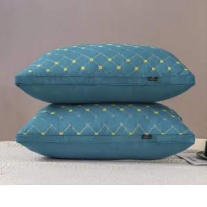 Pack Almohada Genérica Estándar Firme Micro Fibra Extra Suave Gris Claro Diseño 2 - imagen 2
