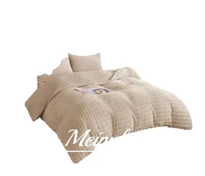 Cobertor con Chiporro de Conejo Meipulis Color Beige
