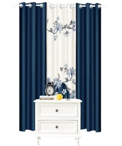 Pack de 3 paños de Cortinas con Diseño medidas 97x220 cm Diseño 2