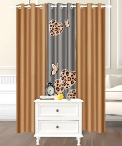 Pack de 3 paños de Cortinas con Diseño medidas 97x220 cm Diseño 6 - imagen 2