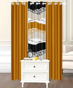 Pack de 3 paños de Cortinas con Diseño medidas 97x220 cm Diseño 10 - imagen 2