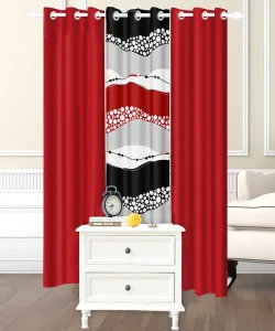 Pack de 3 paños de Cortinas con Diseño medidas 97x220 cm Diseño 4 - imagen 2