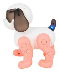 Perro Robot Juguete Camina con Luces y Sonidos Rosa - imagen 4
