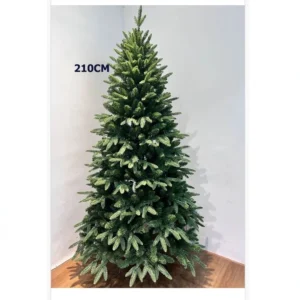 ARBOL DE NAVIDAD ARTIFICIAL HOJA REALISTA 210CM SDS51