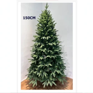 ARBOL DE NAVIDAD ARTIFICIAL HOJA REALISTA 150CM SDS49