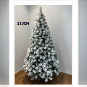 ARBOL DE NAVIDAD PINO NEVADO FRONDOSO 210 CM SDS54