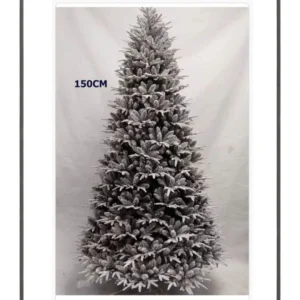ARBOL DE PINO REALISTA NEVADO 150CM SDS55