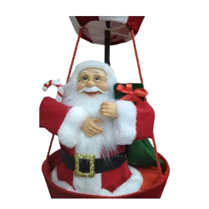 Globo Aerostático Papá Noel Rojo y Blanco