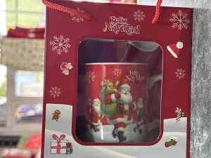 Taza de Navidad con Cucharilla - Angeles del Hogar Chile