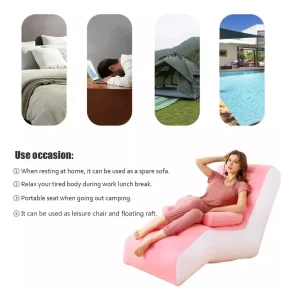 Sofá Sillón Silla Puff Inflable Apoya Brazos - imagen 2