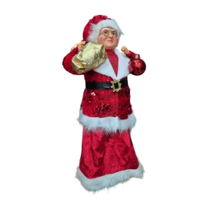 Muñeca Vieja Pascuera 60 cm Roja - imagen 2